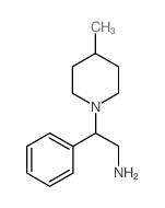 2-(4-Methyl-piperidin-1-yl)-2-phenyl-ethylamine Structure