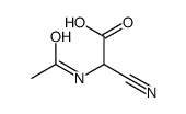 2-acetamido-2-cyanoacetic acid结构式