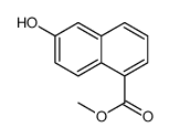 methyl 6-hydroxynaphthalene-1-carboxylate Structure