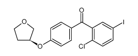 (2-氯-5-碘苯基)[4-[[(3S)-四氢-3-呋喃基]氧基]苯基]甲酮图片