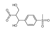 (R*,R*)-()-1-(p-methylsulphonylphenyl)-2-nitropropane-1,3-diol Structure