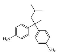 4-[2-(4-aminophenyl)-4-methylpentan-2-yl]aniline Structure