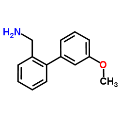 1-(3'-Methoxy-2-biphenylyl)methanamine Structure
