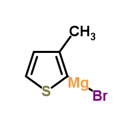 Bromo(3-methyl-2-thienyl)magnesium Structure
