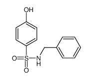 N-benzyl-4-hydroxybenzenesulfonamide结构式