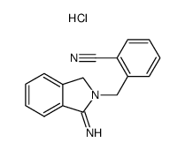 hydrochloride of 2-(o-cyanobenzyl)-1-imino-3H-isoindole Structure