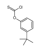 O-(3-tert-butylphenyl) chloromethanethioate Structure