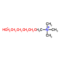 Tetramethylammonium Hydroxide Pentahydrate Structure