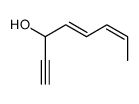 octa-4,6-dien-1-yn-3-ol结构式