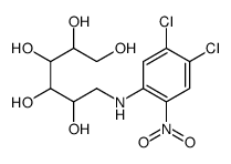 6-(4,5-dichloro-2-nitroanilino)hexane-1,2,3,4,5-pentol Structure