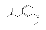 3-乙氧基-N,N-二甲基苯甲胺结构式