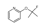 2-((2-fluoropropan-2-yl)oxy)pyridine结构式