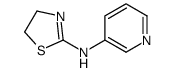 N-pyridin-3-yl-4,5-dihydro-1,3-thiazol-2-amine Structure