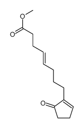 methyl 8-(5-oxocyclopenten-1-yl)oct-4-enoate结构式