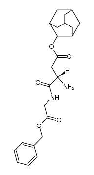 H-Asp(O-2-Ada)-Gly-OBzl结构式