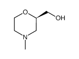 (R)-(4-甲基吗啉-2-基)甲醇结构式