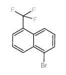 1-溴-5-(三氟甲基)萘结构式