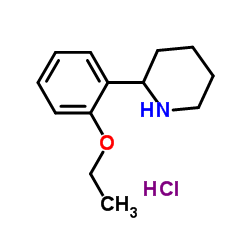 2-(2-Ethoxyphenyl)piperidine hydrochloride (1:1) Structure