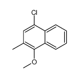 4-chloro-1-methoxy-2-methylnaphthalene Structure