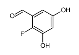 Benzaldehyde,2-fluoro-3,5-dihydroxy- structure
