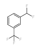 1-(二氟甲基)-3-(三氟甲基)苯结构式