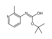 N-Boc-2-甲基-3-氨基吡啶结构式