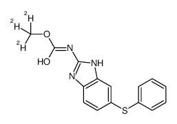 芬苯达唑-d3结构式
