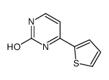 4-(2-噻吩基)嘧啶2 -醇结构式