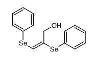 2,3-bis(phenylselanyl)prop-2-en-1-ol结构式