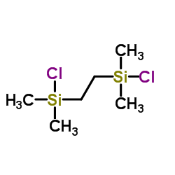 ethylenebis(chlorodimethylsilane) Structure