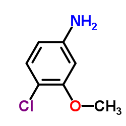 4-Chloro-3-methoxyaniline Structure