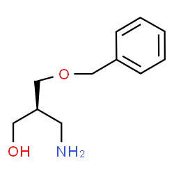 (S)-3-amino-2-((benzyloxy)methyl)propan-1-ol结构式