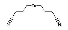 Bis(3-cyanopropyl)zinc Structure