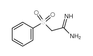 2-(苯基磺酰基)盐酸乙脒结构式