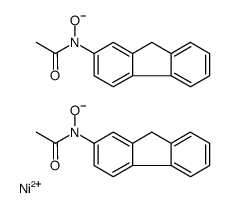 N-(9H-fluoren-2-yl)-N-oxidoacetamide,nickel(2+) Structure