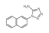 1H-Tetrazol-5-amine,1-(2-naphthalenyl)-结构式
