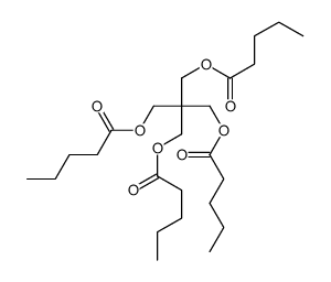 2,2-双[[(1-羰基戊基)氧基]甲基]-1,3-丙二基二戊酸酯结构式
