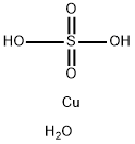 Sulfuric acid copper(2+) salt (1:1), trihydrate (8CI,9CI) Structure