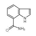 7-吲哚甲酰胺结构式