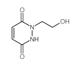 3,6-Pyridazinedione,1,2-dihydro-1-(2-hydroxyethyl)- structure