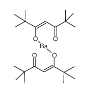 Barium bis(2,2,6,6-tetramethyl-3,5-heptanedionate) hydrate picture