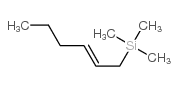 Silane, 2-hexenyltrimethyl- Structure