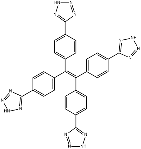 tetrakis(4-tetrazolylphenyl)ethylene structure