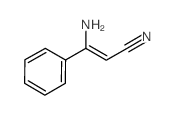 3-氨基肉桂腈结构式