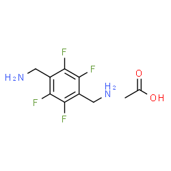 (全氟-1,4-亚苯基)二甲胺乙酸结构式