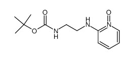 2-[[2-(Boc-amino)ethyl]amino]pyridine-N-oxide Structure