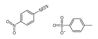 4-methylbenzenesulfonate,4-nitrobenzenediazonium结构式