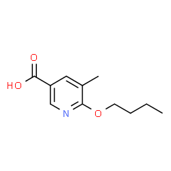 6-Butoxy-5-methylpyridine-3-carboxylic acid picture