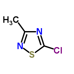 5-氯-3-甲基-1,2,4-噻唑结构式