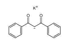 potassium 1,3-diphenyl-1,3-propanedionate Structure